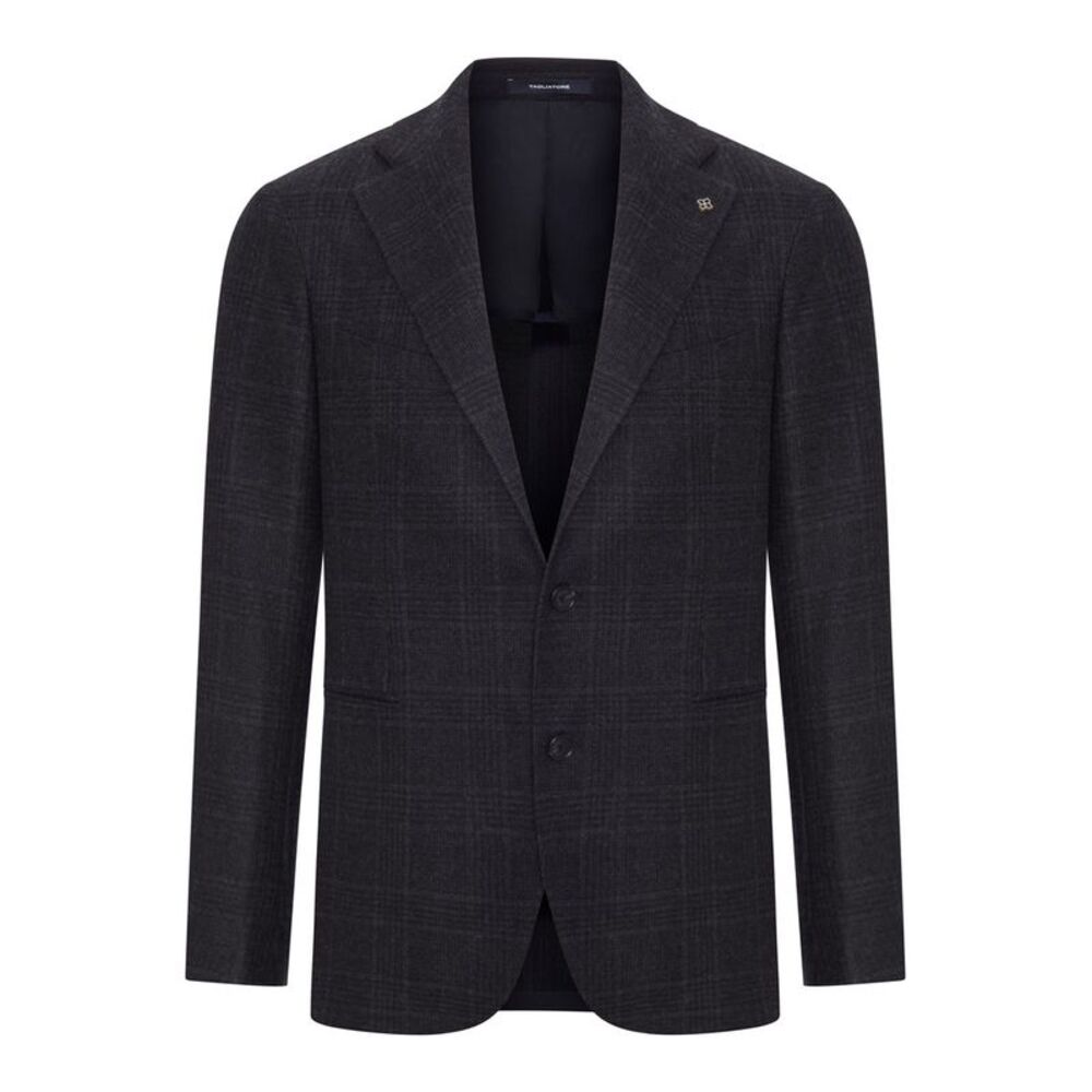 Tagliatore Men Vesuvio Check Wool Blazer